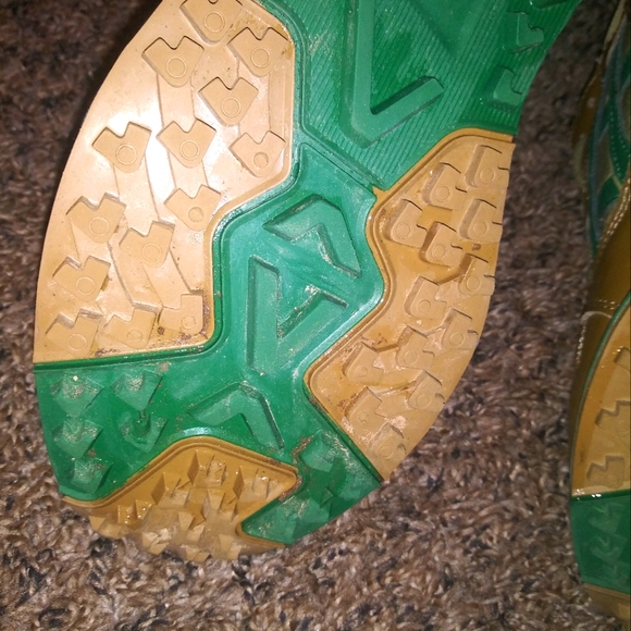 Asics Gel Mt Zip Hiking/Runner- chestnut/hunter green- size 8 male - Picture 8 of 10